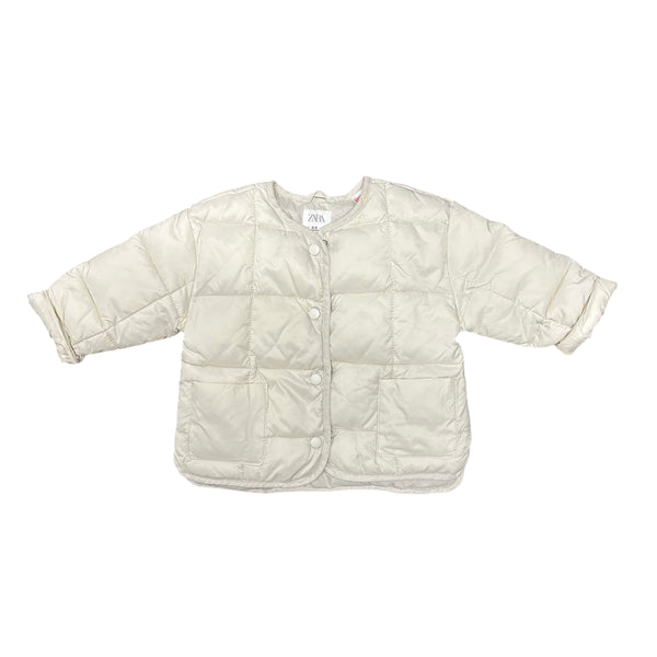 Zara | Quilted Puffer Coat | 6-9m