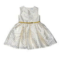 Carter's | Gold Spotted Holiday Dress | 18m