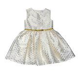 Carter's | Gold Spotted Holiday Dress | 18m