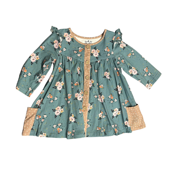 Made by Molly | Blue Floral Dress | 7