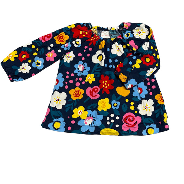 Hanna Andersson | Floral Shirt | 12-18m