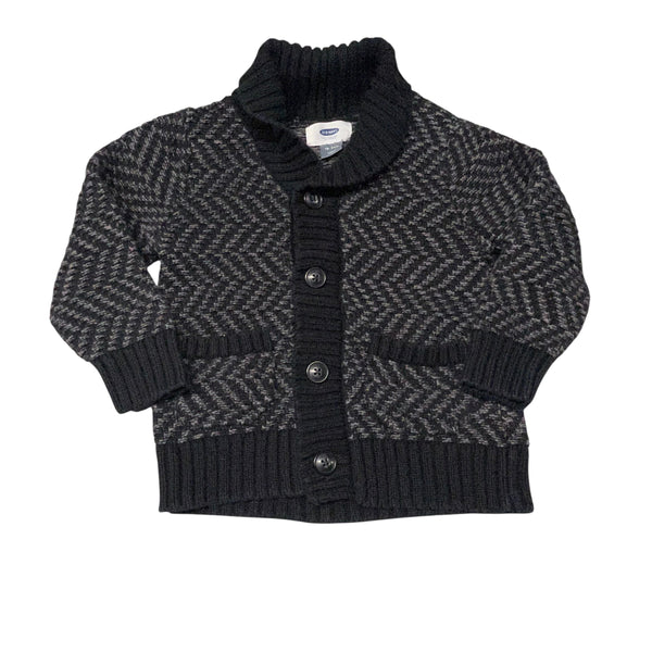 Old Navy | Herringbone Cardigan | 18-24M