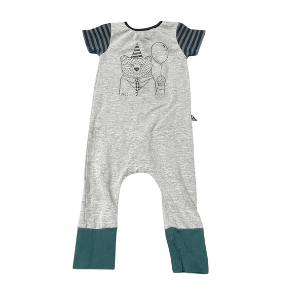 Rags | Birthday Bear Jumpsuit | 6-12MO