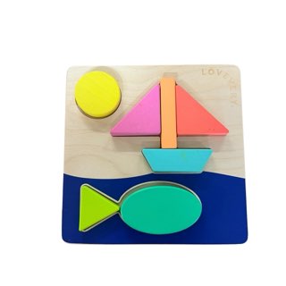 Lovevery | Double Sided Sunny Day Puzzle