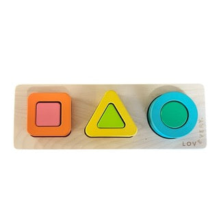 Lovevery | Geo Shapes 3D Puzzle