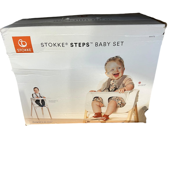 Stokke Steps Baby Set | just the seat | color white | new