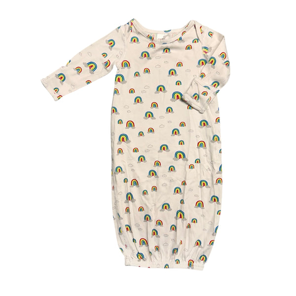 Hanna Andersson | Rainbow Sleep Gown | 3-6m