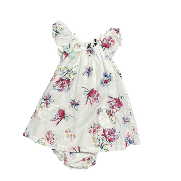 Joules | Floral Dress & Bloomers | 9-12m