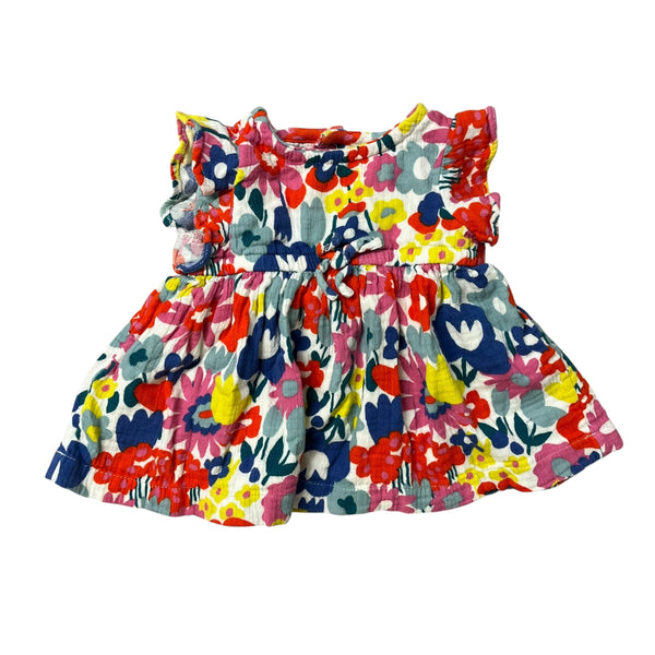 Hanna Andersson | Floral Dress | 0-3m