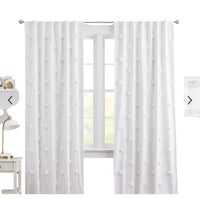 Pottery Barn Kids | Pom-Pom Appliqué Blackout Curtains