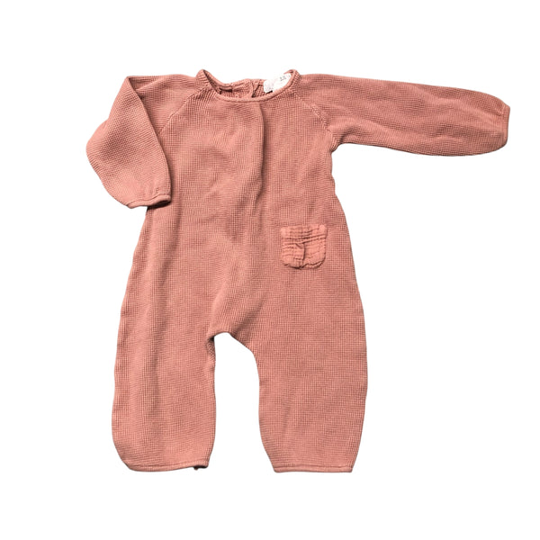 Zara | Pink Playsuit | 9-12m