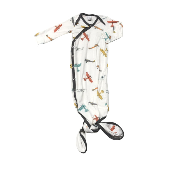 Copper Pearl | Airplane Sleep Gown | Newborn
