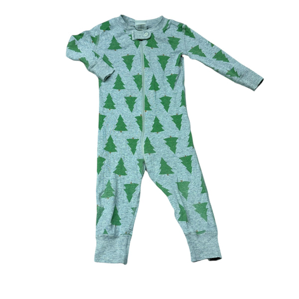 Hanna Andersson | Christmas Tree Playsuit | 18-24 mos