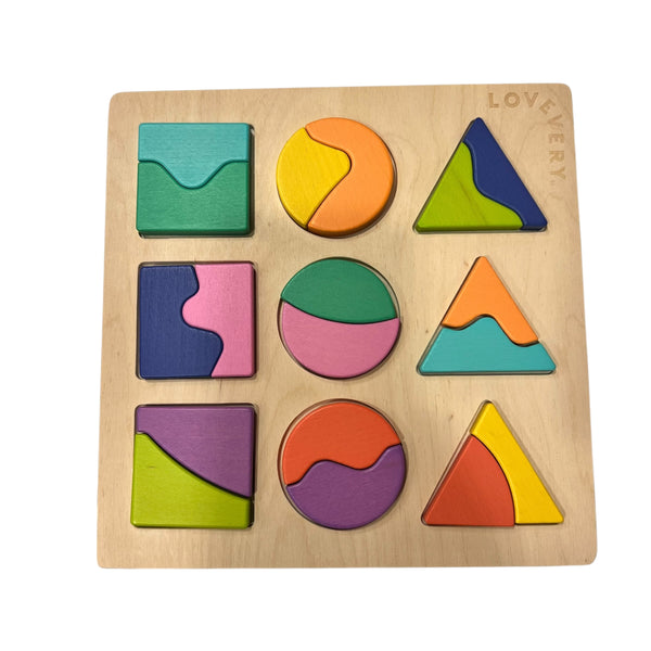 Lovevery | Wooden Land and Sky Puzzle