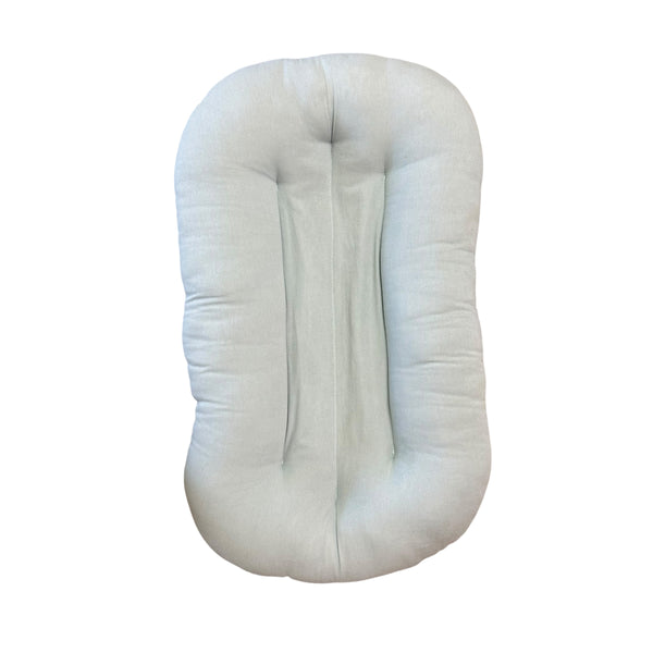 Snuggle Me Organic Infant Lounger | Light Blue
