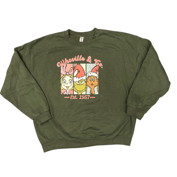 Whoville & Co. | Crew Neck Sweatshirt | Women's XL