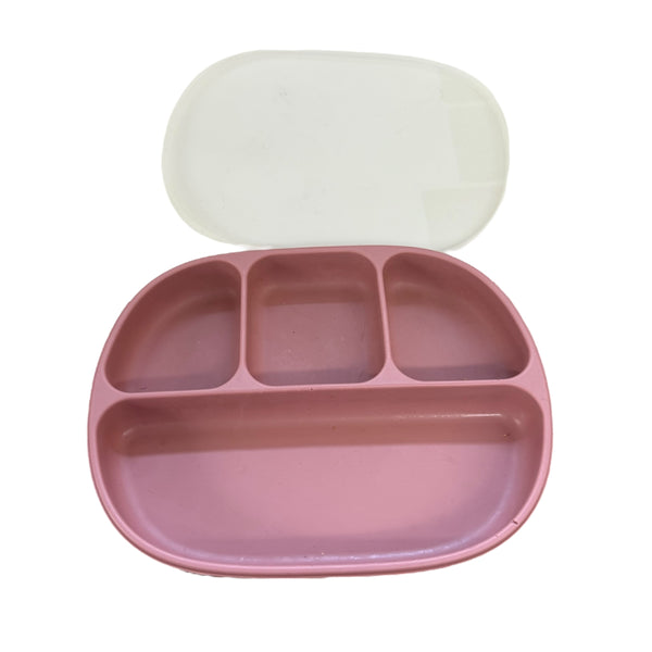 Silicone Plate w/ Lid