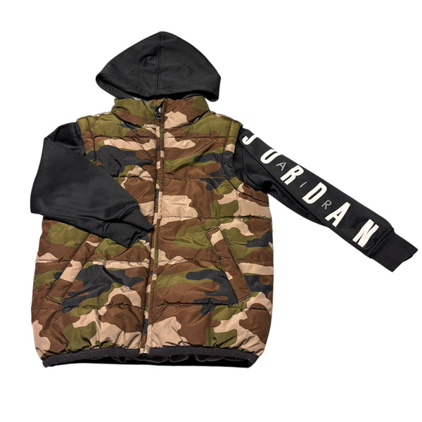 Jordan Air | Hooded Camo Jacket | XS (4)