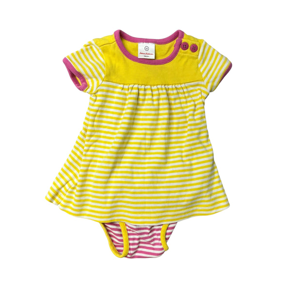 Hanna Andersson | Striped Dress | 3-6m