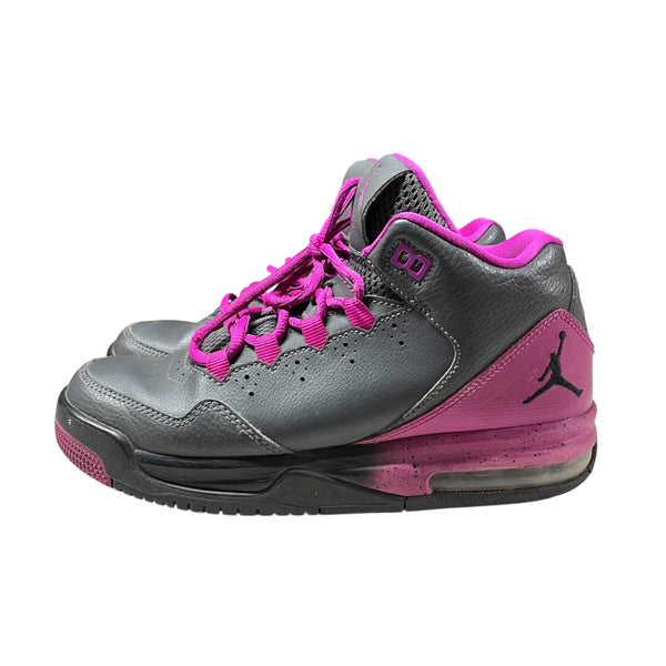 Nike | Grey & Purple Jordans | 4.5 Youth