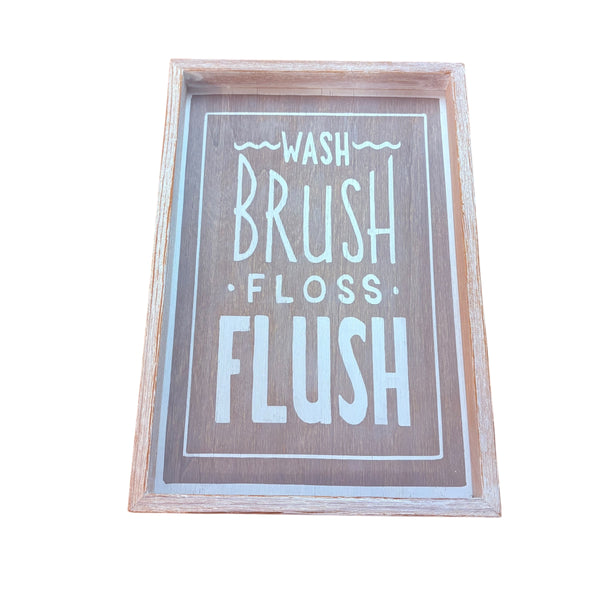 Pottery Barn | Bathroom Sign