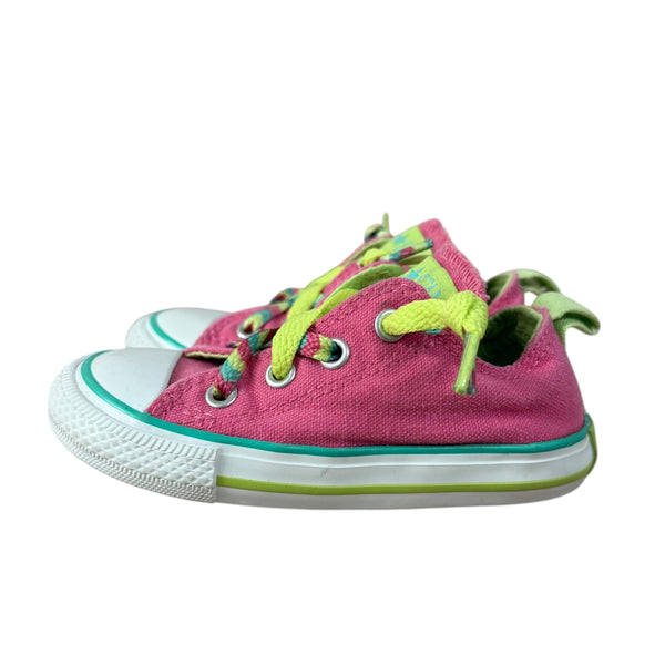 Converse | Neon Chuck Taylors | 7 Toddler