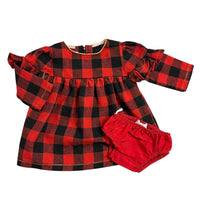 Mud Pie | Plaid Dress | 0-3m