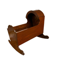 Antique | Wooden Doll Rocker