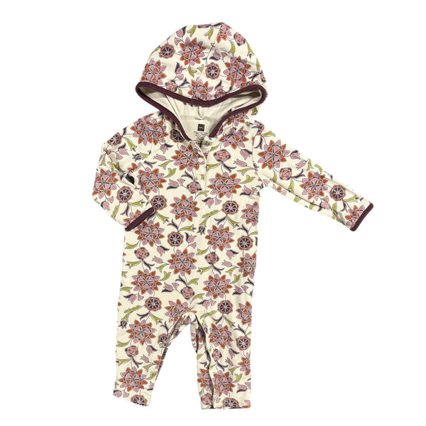 Tea | Floral Playsuit | 6-12m