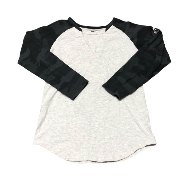 Appaman | Camo Baseball Long Sleeve Tee | 10