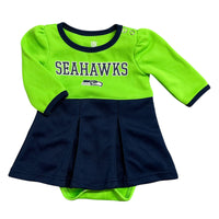 Team Apparel | Seahawks Cheer Dress | 0-3m