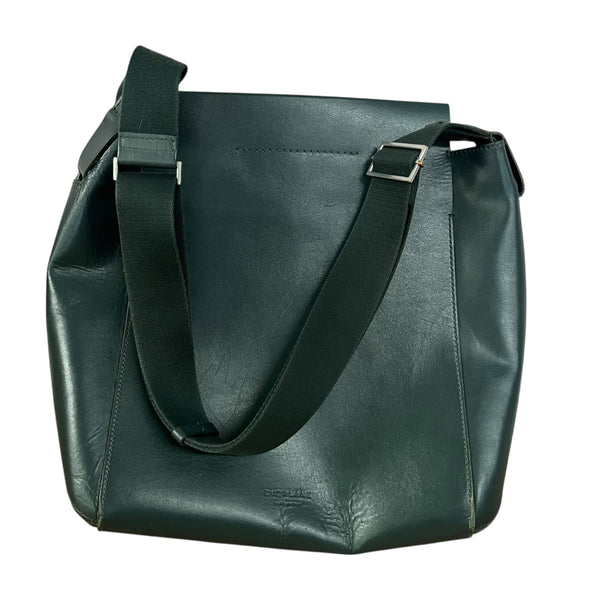 Everlane | Dark Green Leather Purse