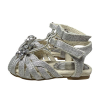 Joyfolie | Silver Sparkly Shoes | 5 Toddler