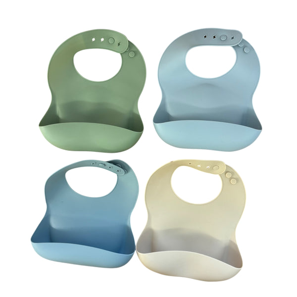 Silicone Bib Set