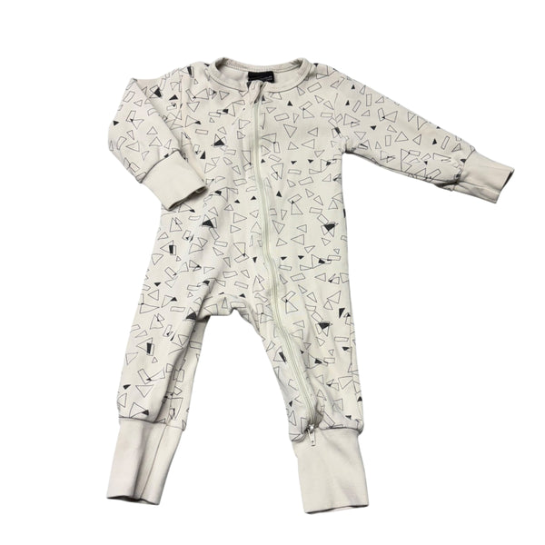 Little Bipsy | Triangle Print Playsuit | 6-9M