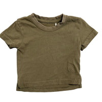Little Bipsy | Olive Tee | 3-6m