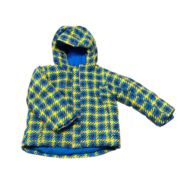 Columbia | Houndstooth Fleece Lined Coat | 3T