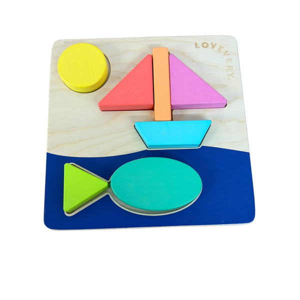 Lovevery | Double Sided Puzzle