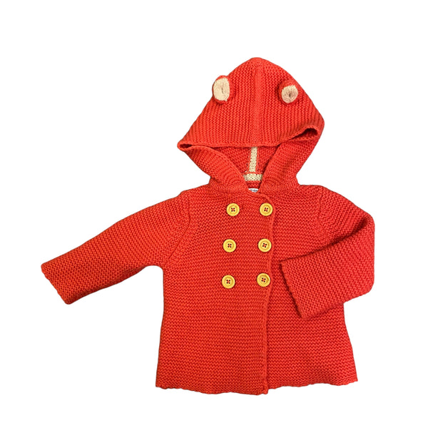 Boden | Knit Jacket with Ears | 6-12m