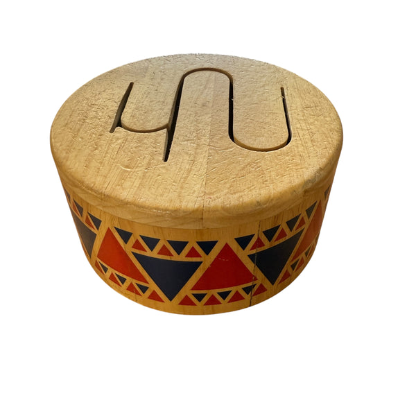 Plan Toys | Solid Drum | (No drumstick)