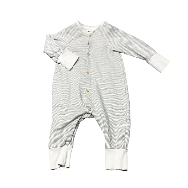 H&M | Striped Playsuit | 6M