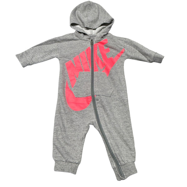 Nike | Grey One Piece Sweatsuit | 6m