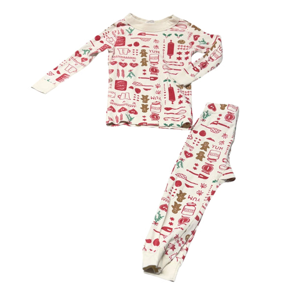 Hanna Andersson | Gingerbread Man Pajamas | 3T