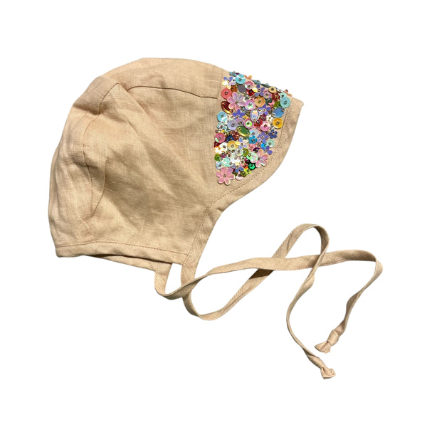 Briar | Sequined BOnnet | 3-6m
