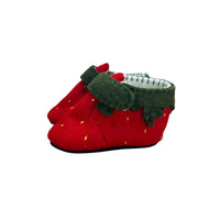 Wool Strawberry Booties | Toddler 5