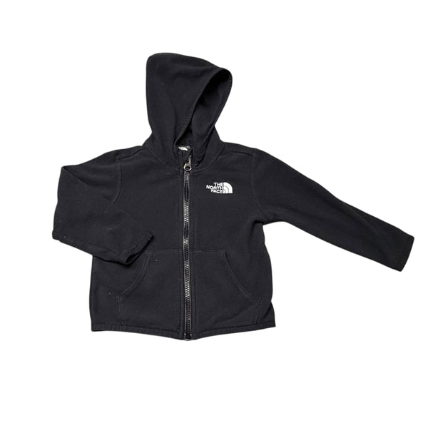 North Face | Black Fleece Jacket | 12-18M
