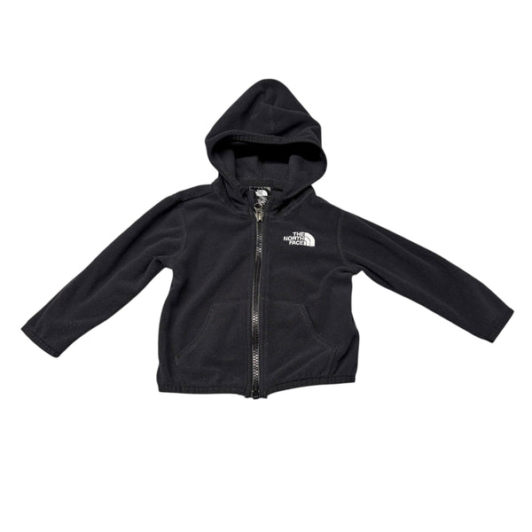 North Face | Black Fleece Jacket | 6-12M