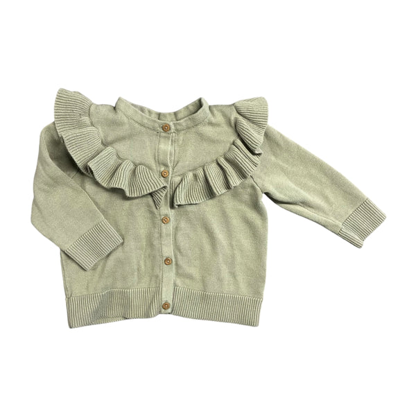 H&M | Ruffle Cardigan | 9m