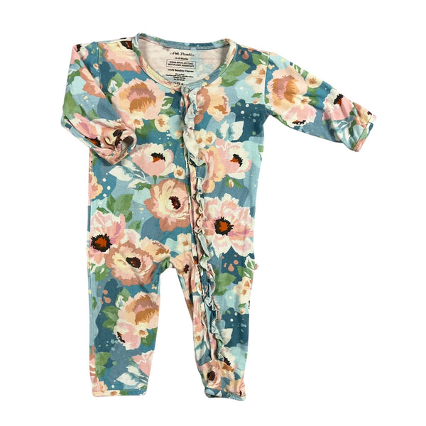 Posh Peanut | Bamboo Floral Sleeper | 12-18m