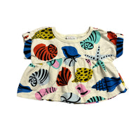 Hanna Andersson | Seashell Shirt | 0-3m